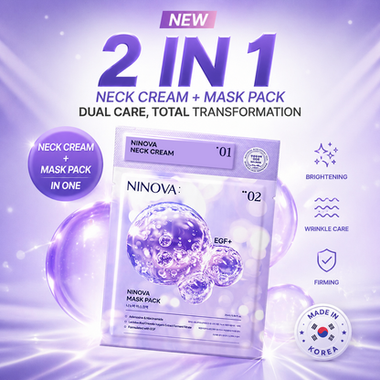 [2+1] NINOVA 2-in-1 Duo Mask